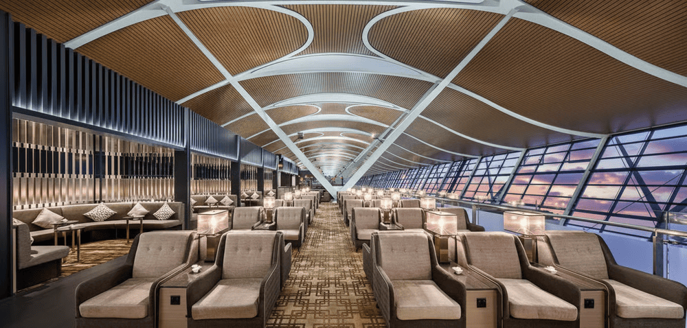 Một phòng chờ tại nhà ga T2